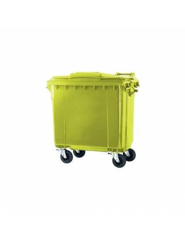 Contenedor de Basura 660 Litros Amarillo