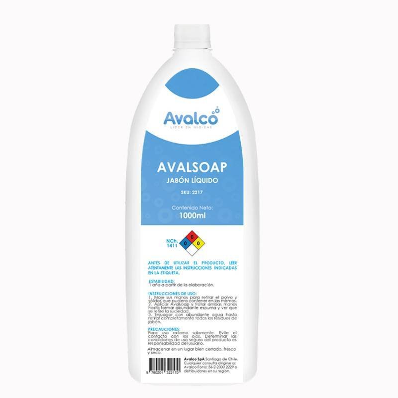 Jabón Líquido  Avalsoap 1000 ml 